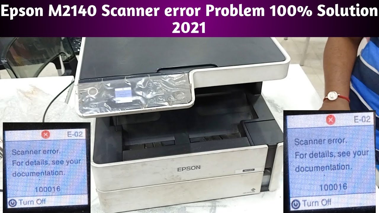 Epson M2140 Scanner Error Problem Solution | Epson M2140 Scanner Error 100%Solve in Hindi​