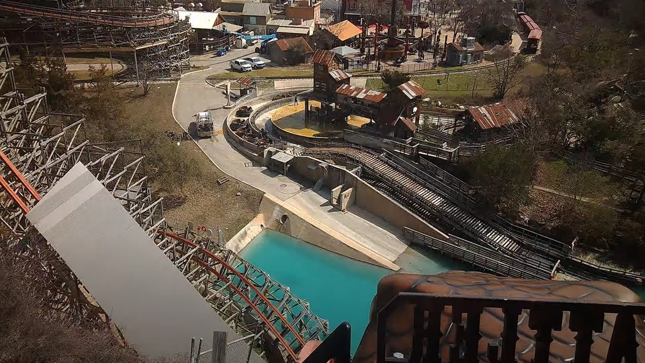 Iron Rattler - Six Flags Fiesta Texas - Front Row (4K HD POV) - February 2025