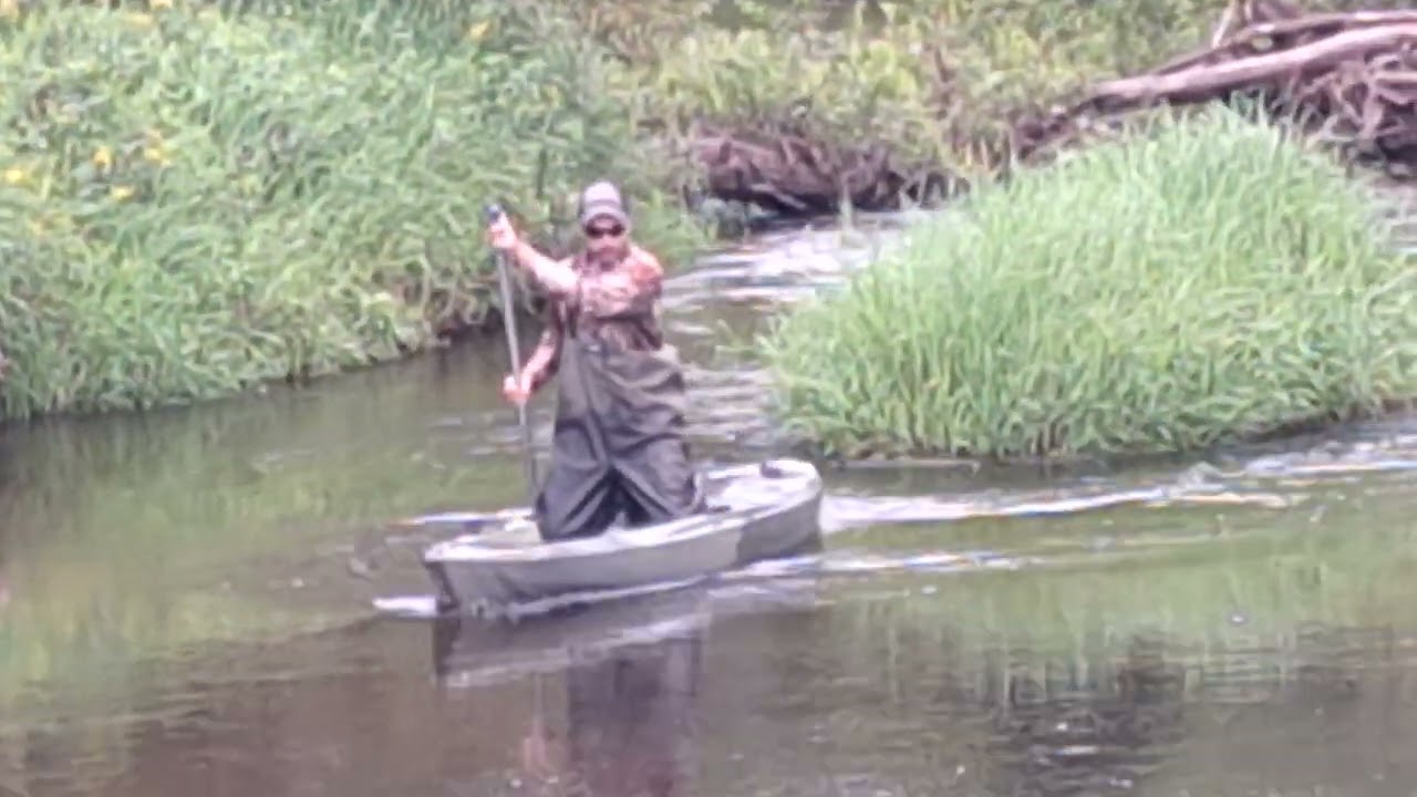 Scouting with a Kayak