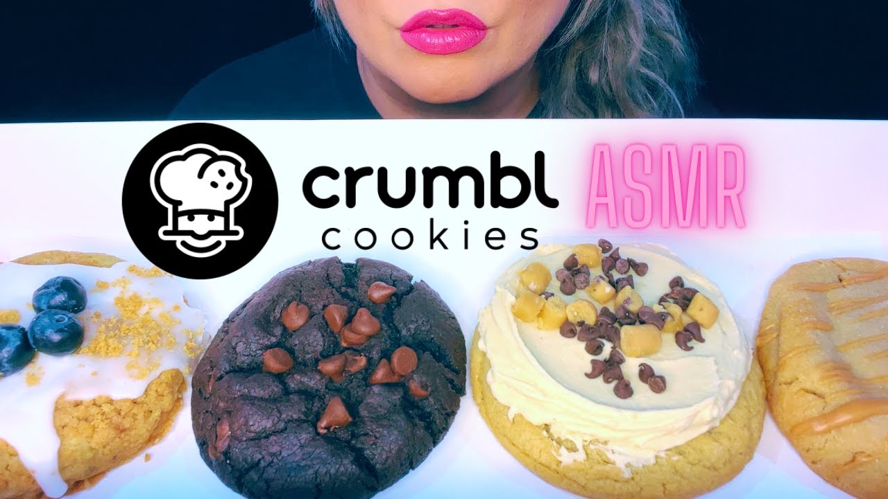 ASMR CRUMBL COOKIES MUKBANG 먹방 (No Talking) EATING SOUNDS