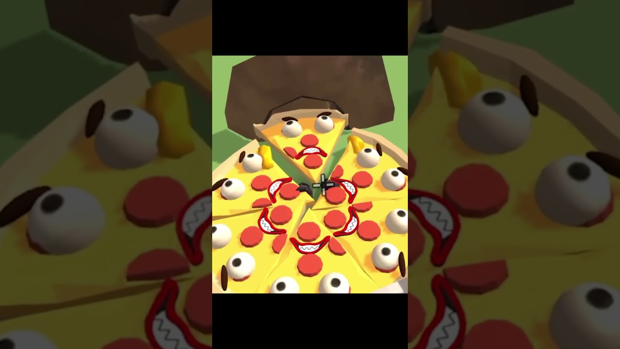 🍕 PIZZA IN CHICKEN GUN NEW UPDATE V4.1.0 || #shorts  #ytshorts  #chickengunnewupdate  #adtechbros