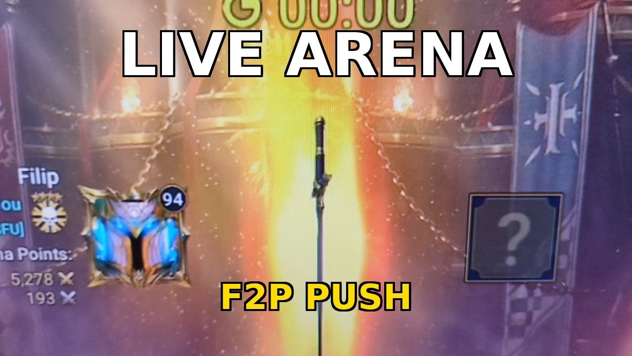 F2P Live Arena Push Part 2 | Raid Shadow Legends PvP