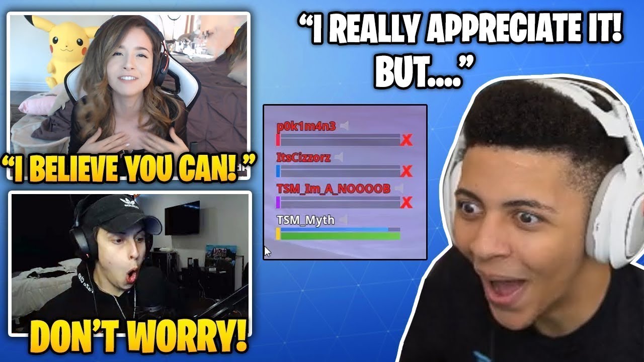 Pokimane,Cizzorz Dies and Spectates Myth!  SURPRISE  Funniest Squad Ever!