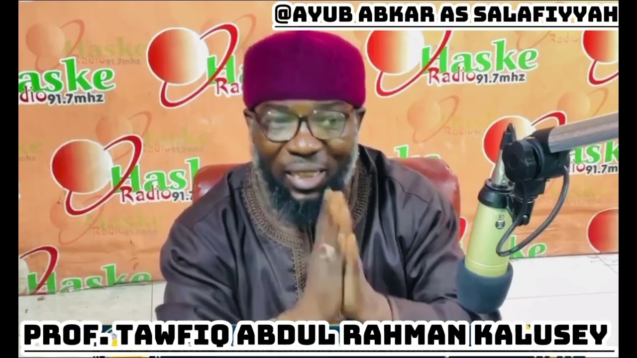 PROF. ABDUL RAHMAN KALUSEY🇬🇭ZAFFIN RADDI ZUWAGA WANI MALAMIN AHLU-SUNNAH 🔥💪🏾SUNNAH SAK ✅💔😭🙇🏽