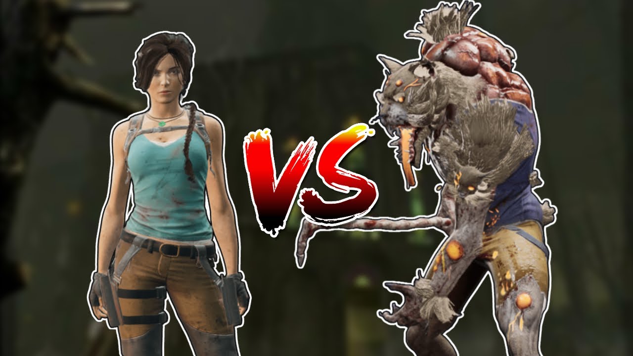 Looping with the New Lara Croft skin | Dead by Daylight