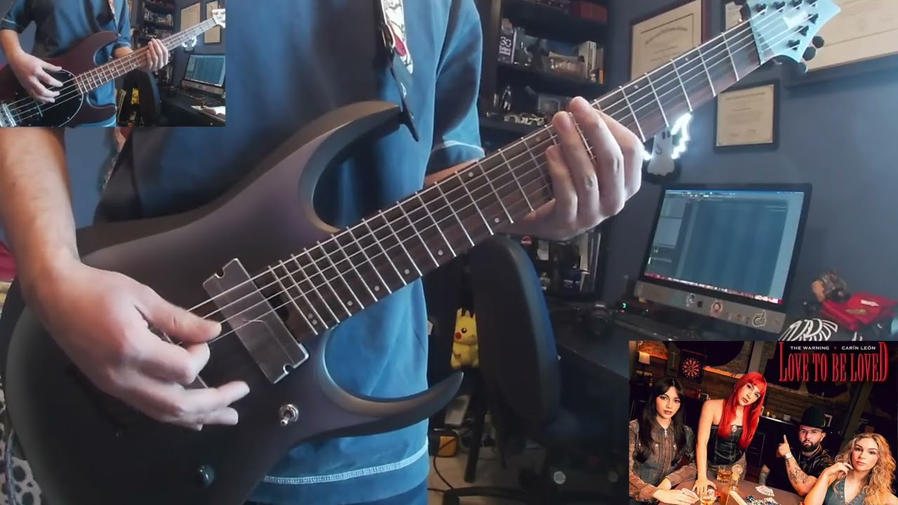 The Warning | Carin León - Love To Be Loved [Guitar & Bass]