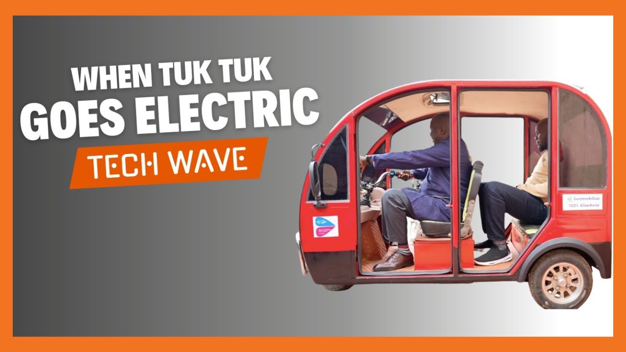 How Electric Tuktuks are taking over Kenyan roads