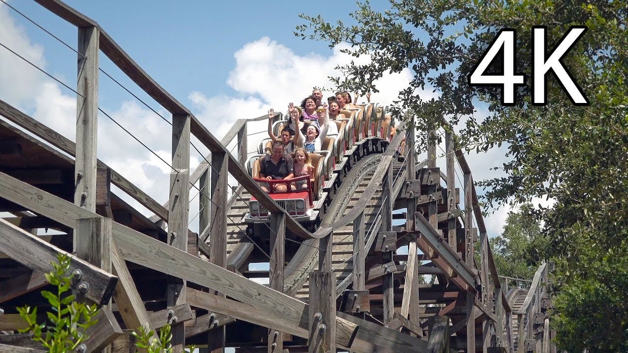 Coastersaurus 4K off-ride Legoland Florida