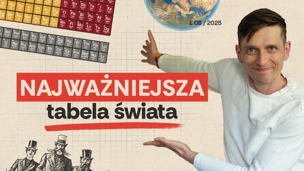 Najważniejsza tabelka na świecie - układ okresowy pierwiastków