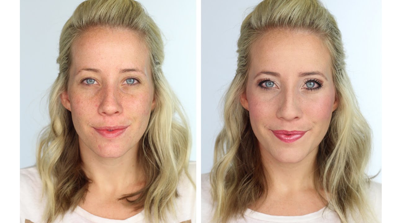 Everyday Makeup Tutorial - full coverage for the acne prone