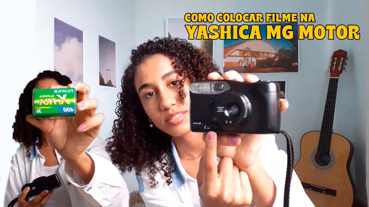 Como colocar filme na Yashica MG Motor + Dicas para iniciante | Fotografia Analógica