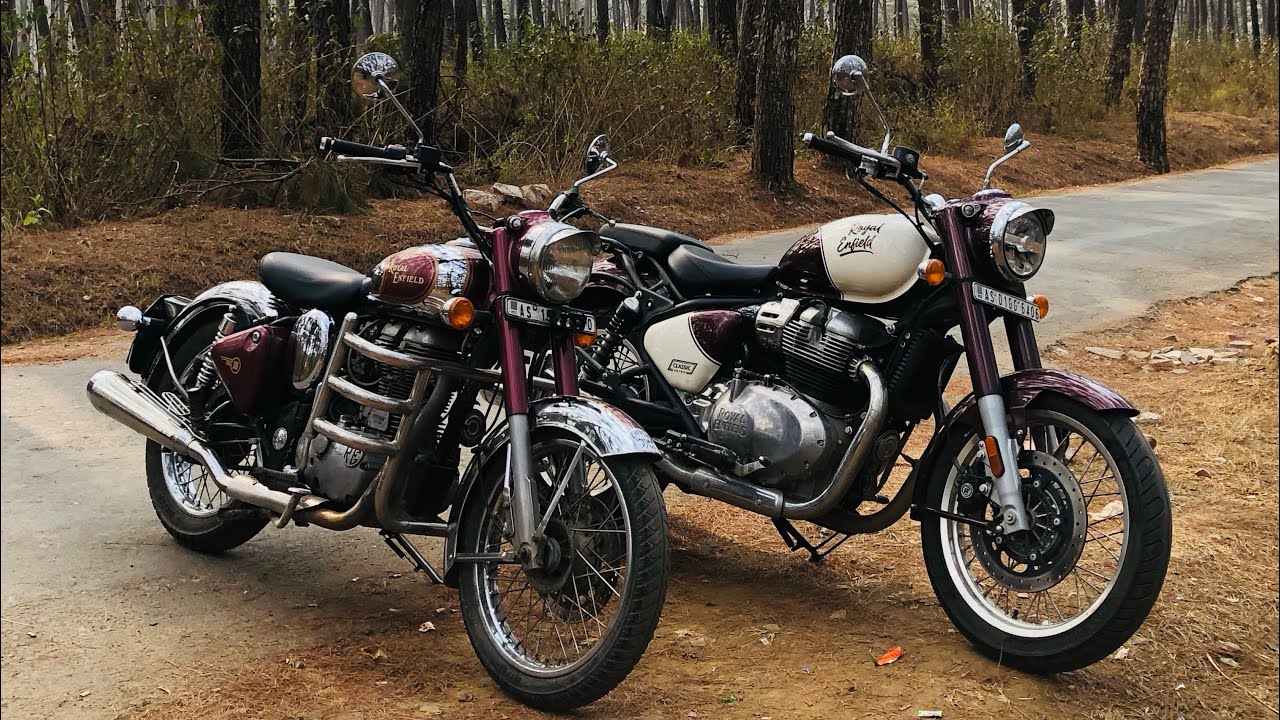 Compare Classic 650 and 500￼