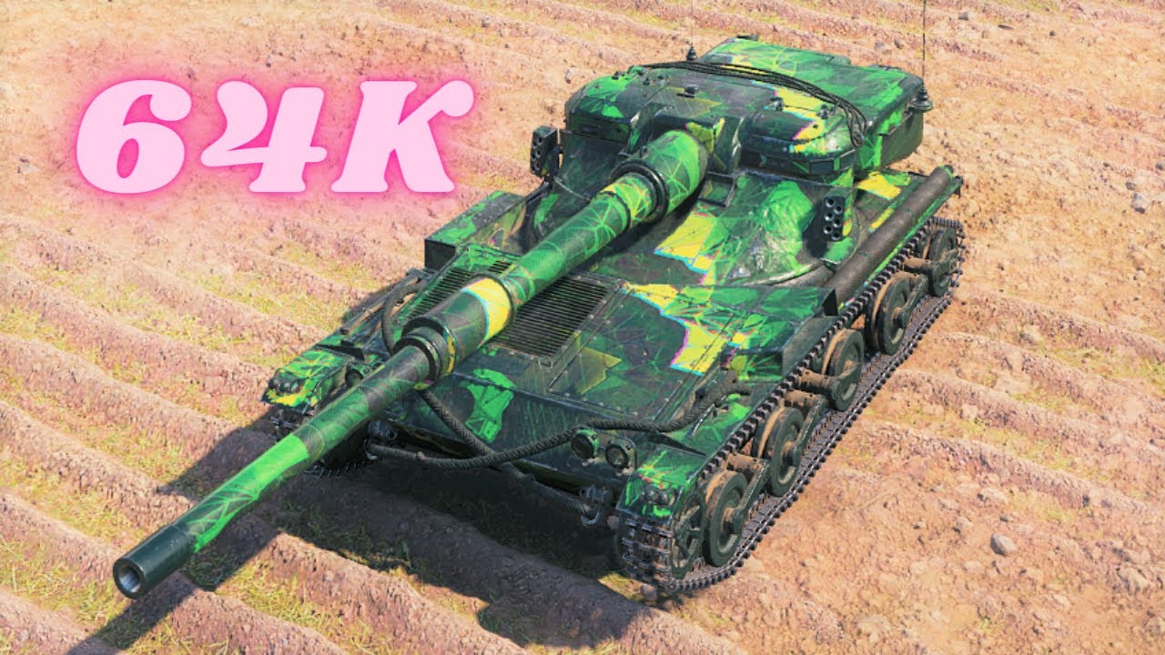 64K Spot Damage with Manticore,T-100 LT,Panhard EBR 105,Rheinmetall Panzerwagen  World of Tanks