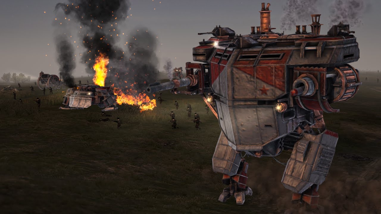 MASSIVE POLISH & RUSVIET MECH BATTLE! Winds of Iron: 1920+ Mod