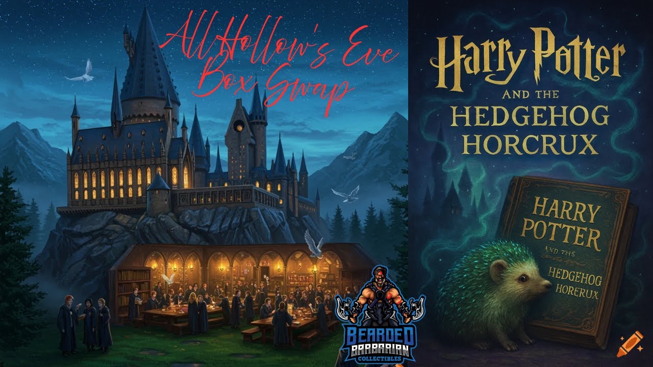 Канун Дня всех святых: обмен коробками с Гарри Поттером | #harrypotter #boxswap #halloween