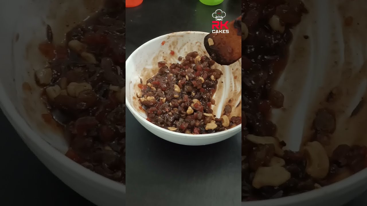 plum cake fruits mixing recipe for 1 kg (cake making link dsbox 👇)