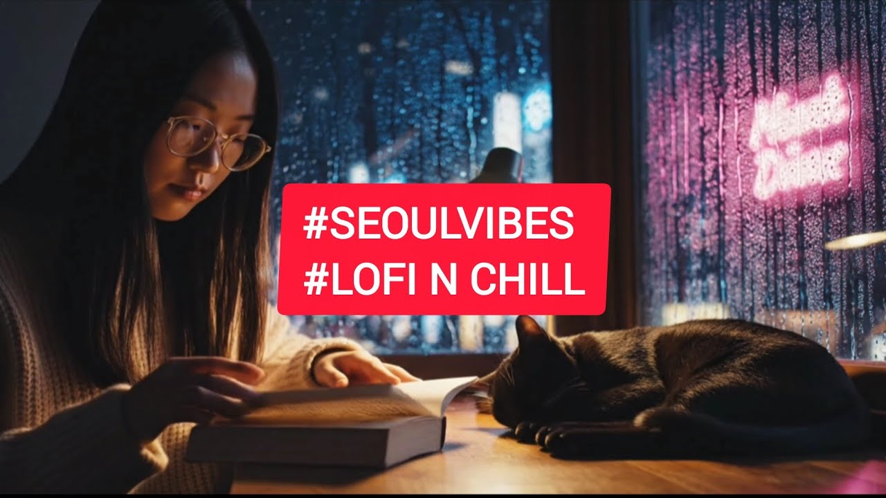 Korean Lofi Vibes &ndash; Chill Beats to Relax, Study & Dream | Seoul Night Aesthetic
