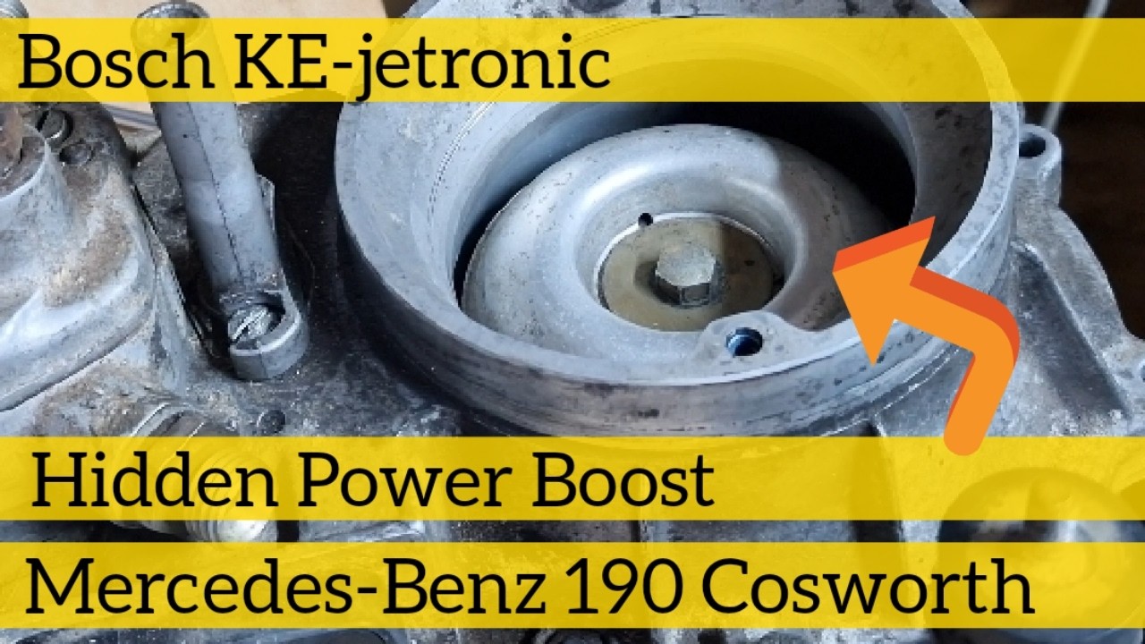 Bosch KE-jetronic - Скрытый усилитель мощности - Mercedes-Benz 190 Cosworth