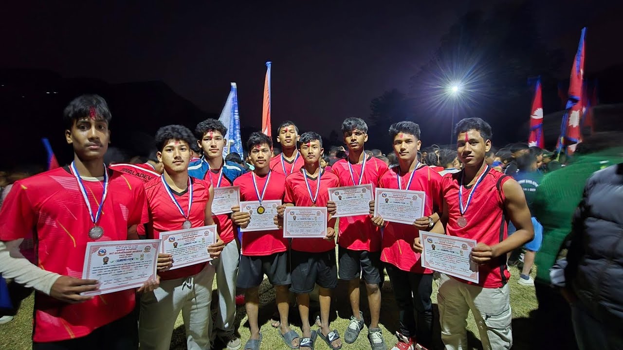 #running sild 2082#kabaddi 2nd positions #sunkoshi-1dumja sindhuli,mulkot#
