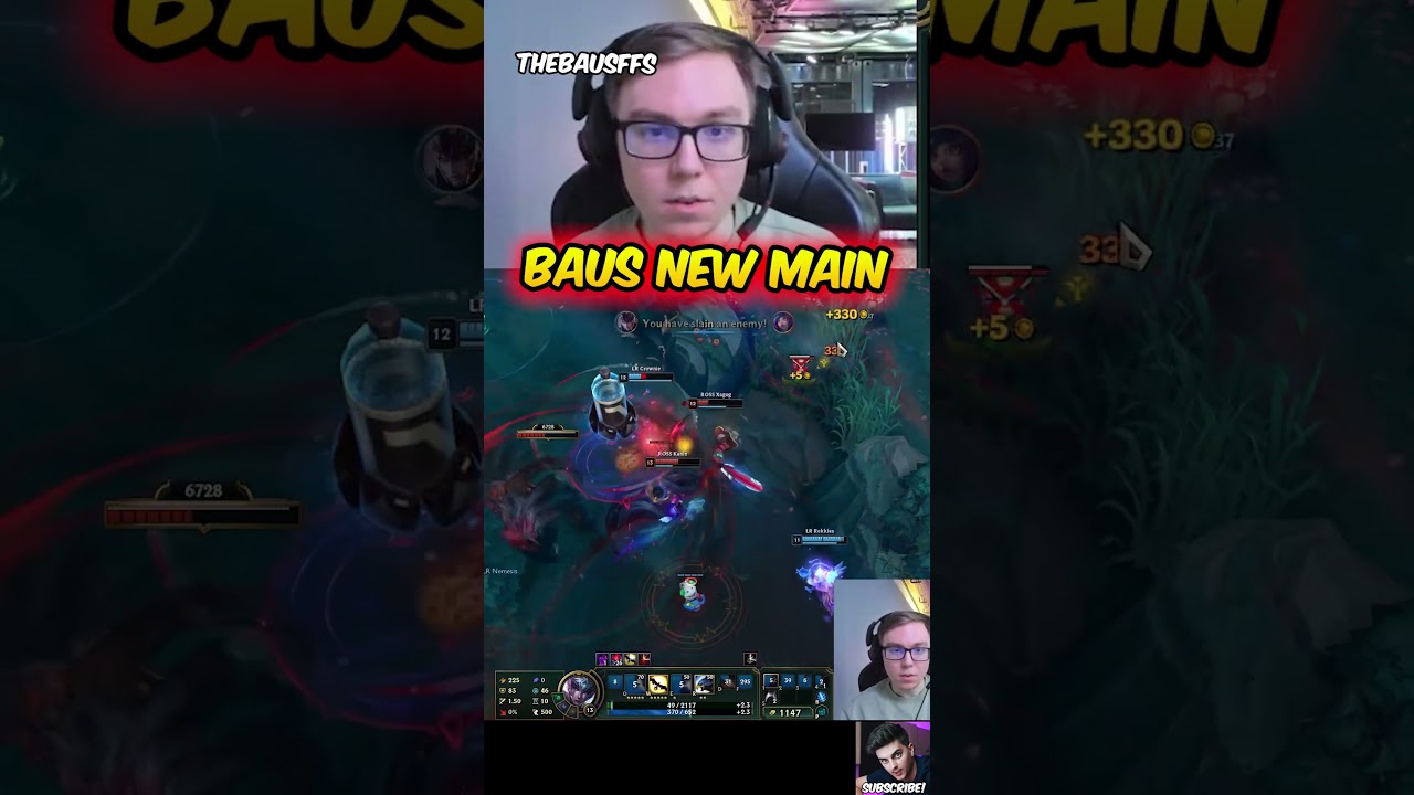 Баус доказывает, что Куинн &mdash; самый СЛОМАННЫЙ чемпион #leagueoflegends