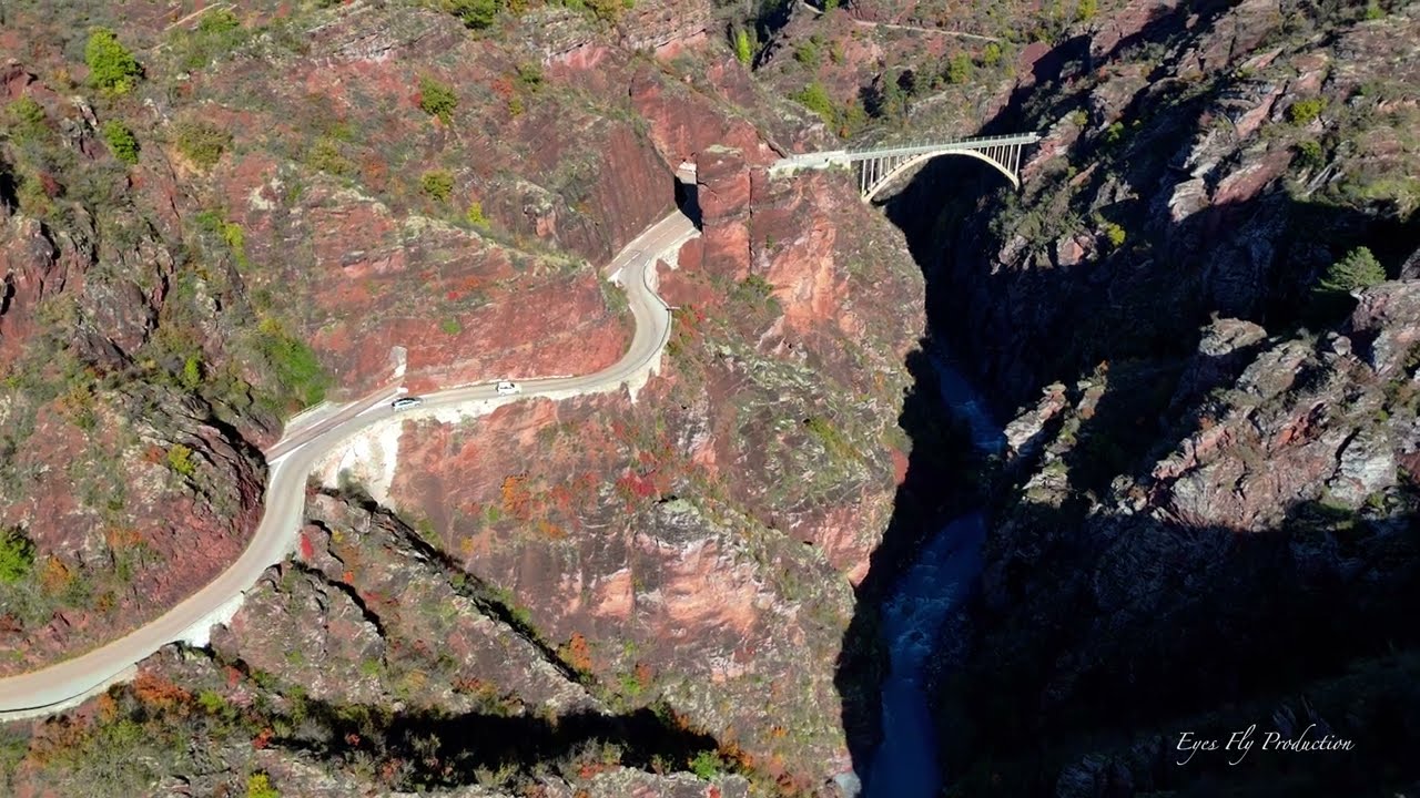 gorges du Daluis 4K drone