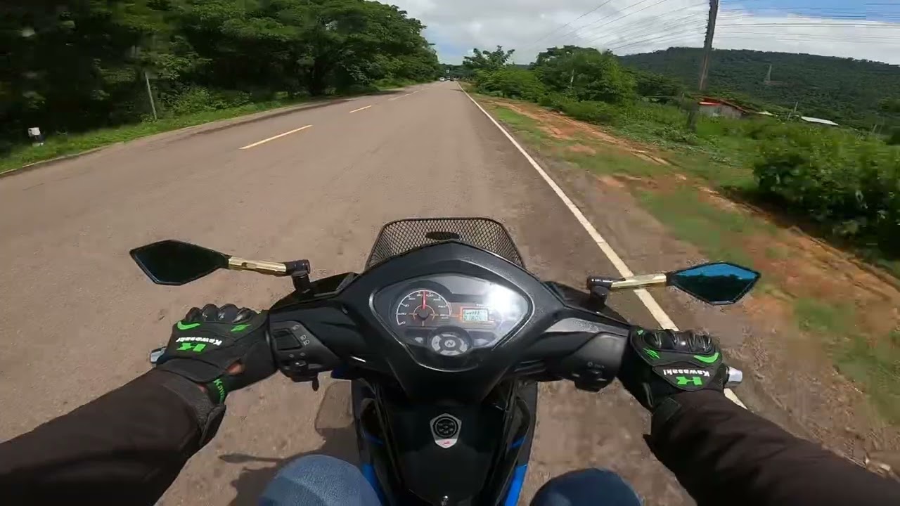 SHORT ESCAPE - TVS ROCKz 125