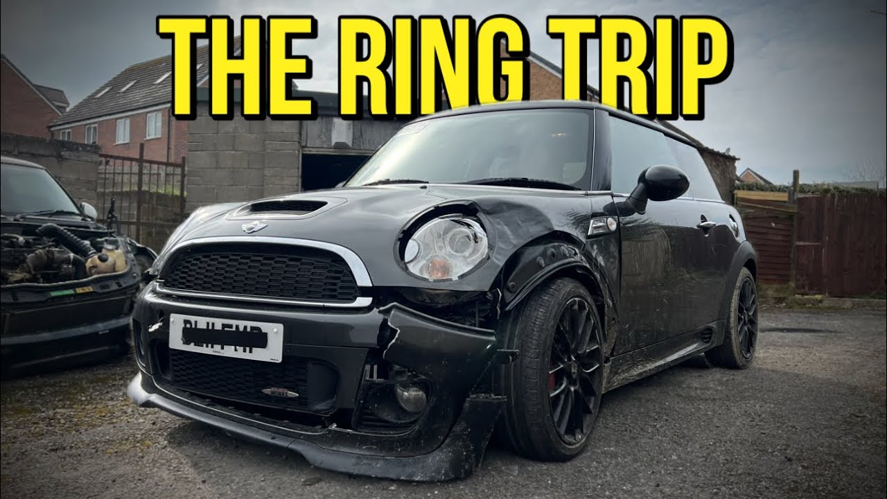 I BOUGHT A CRASHED MINI JCW FROM COPART AND THEN TOOK IT TO THE N&Uuml;RBURGRING