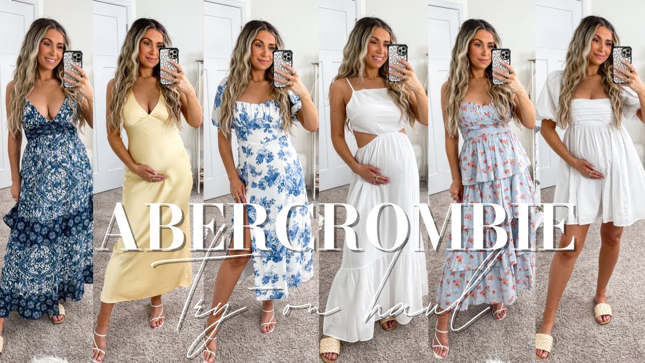 Abercrombie Try-On Haul | Abercrombie Dress Haul | 2024