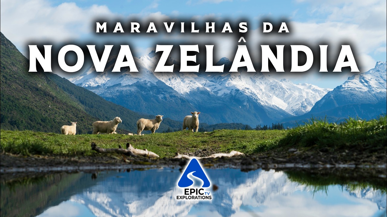 Maravilhas da Nova Zelândia | A Última Terra Habitável | Os Lugares Mais Incríveis da Nova Zelândia