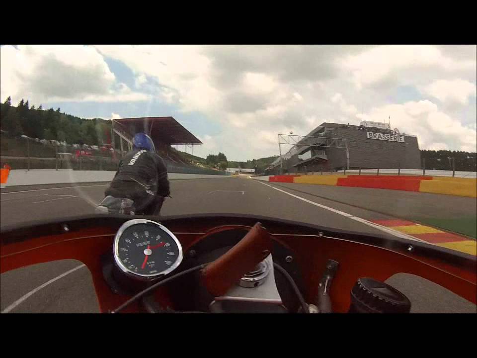 3 laps Francorchamps on Laverda 750 SFC
