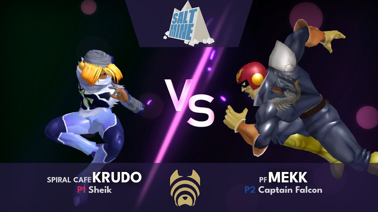 Krudo (Sheik) vs Mekk (Captain Falcon) – Losers Semis | The Salt Mine #20