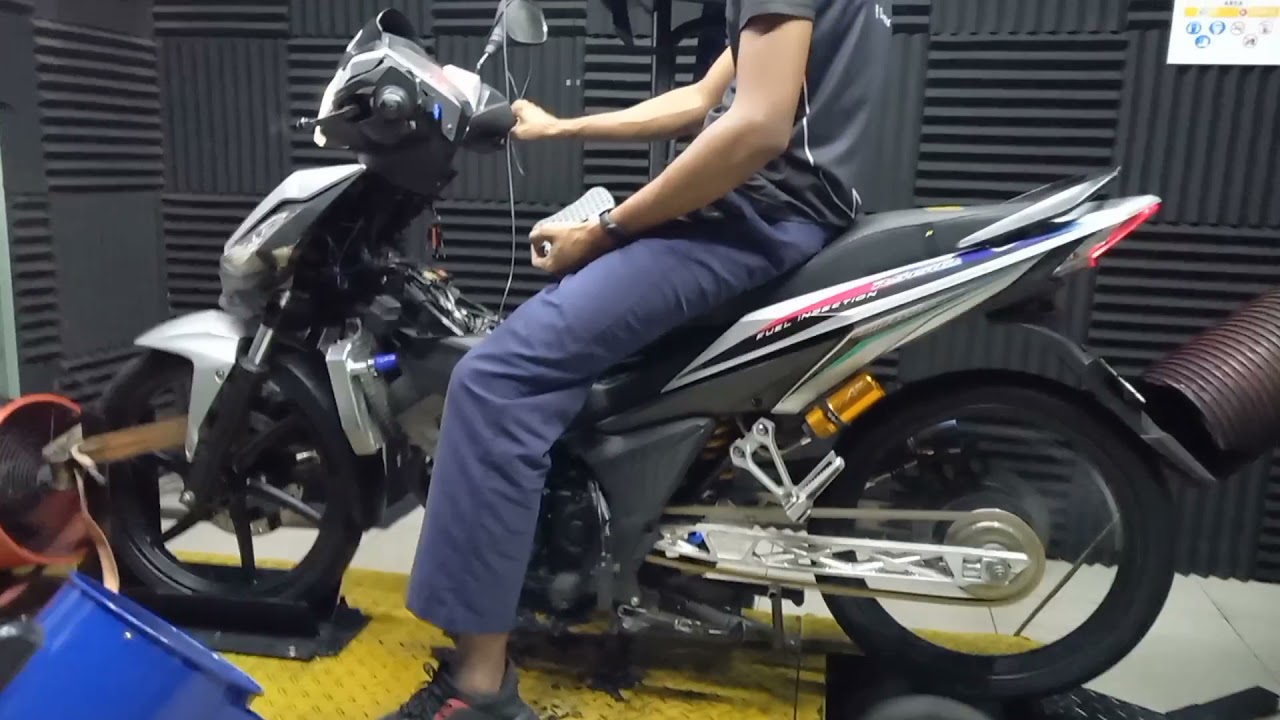 HONDA RS150 | GTR 150 Spec 65 jack 5 Run Dyno 36.23HP Padu