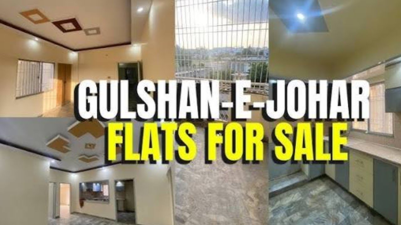 BEAUTIFUL FLAT FOR SALE | WEST OPEN LEASED GULISTANE JOHAR | BLOCK 18 | AS PROPERTY 