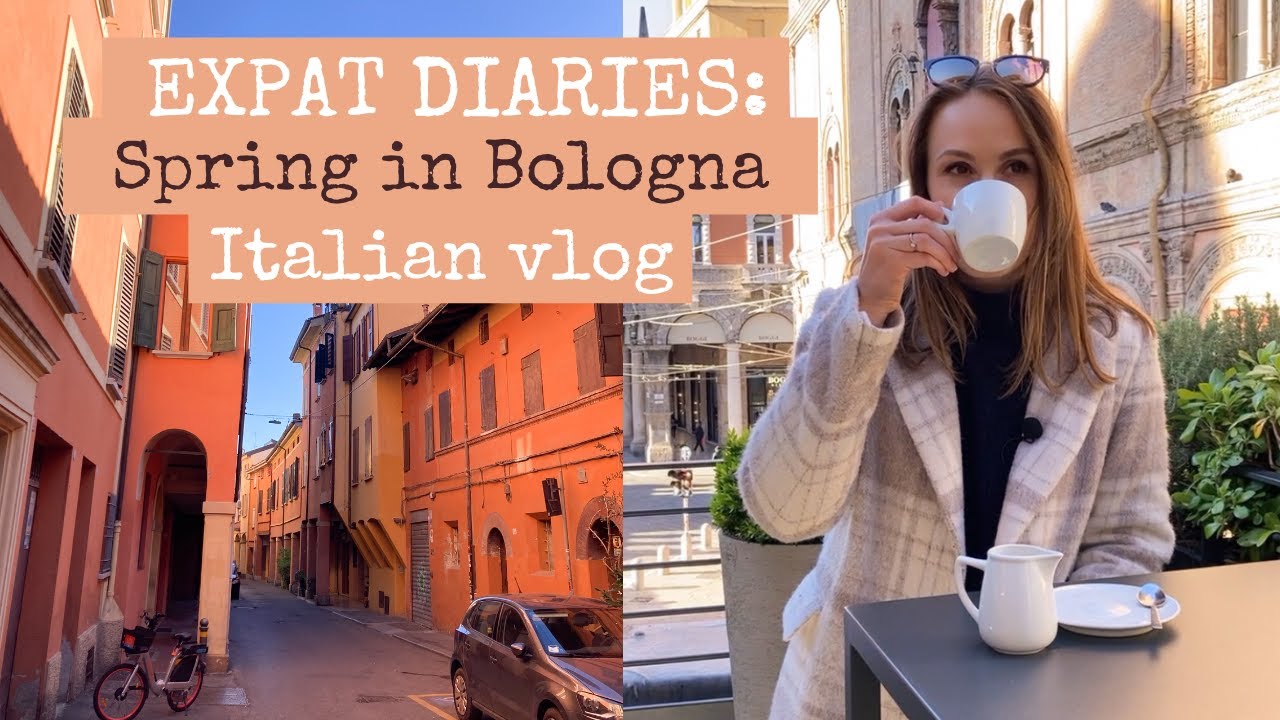 VLOG: Expat Diaries #7 🌸 spring walk in Bologna, fave places, life update..