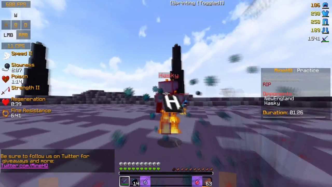Teamfights on MineHQ 👀