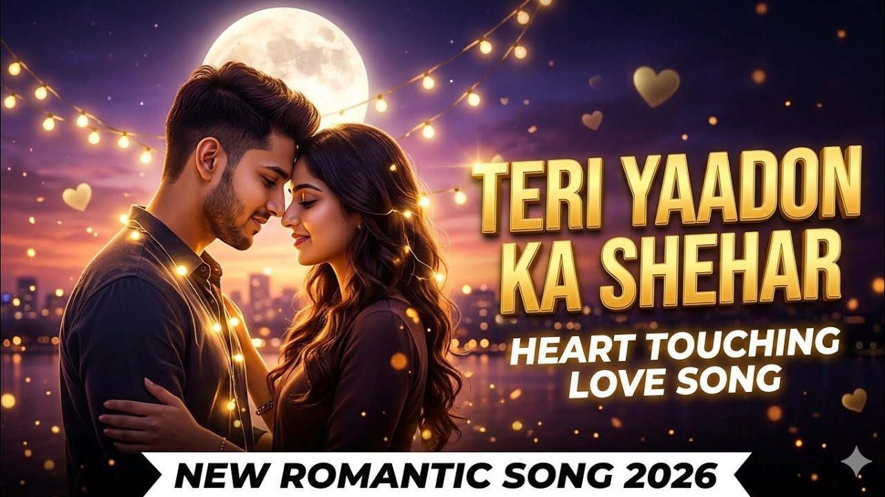 Teri Yaadon Ka Shehar ❤️ | New Hindi Romantic Song 2026 | Love Story Song | Heart Touching #song