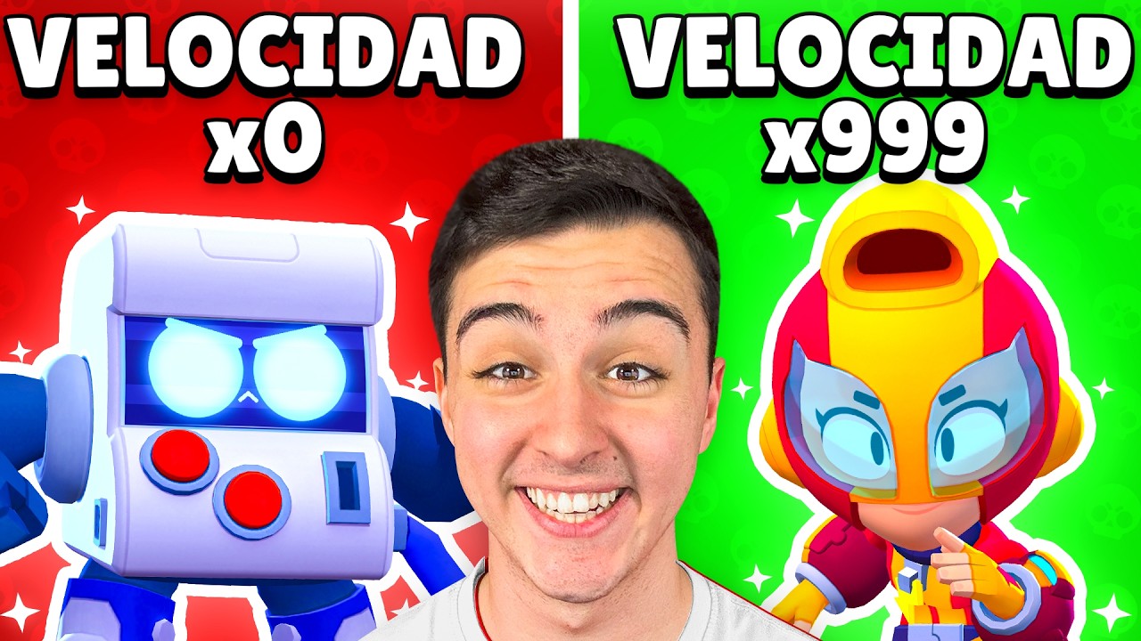 CADA MINIJUEGO el BRAWLER es M&Aacute;S R&Aacute;PIDO 🏃🏻&zwj;♂️💨 Brawl Stars
