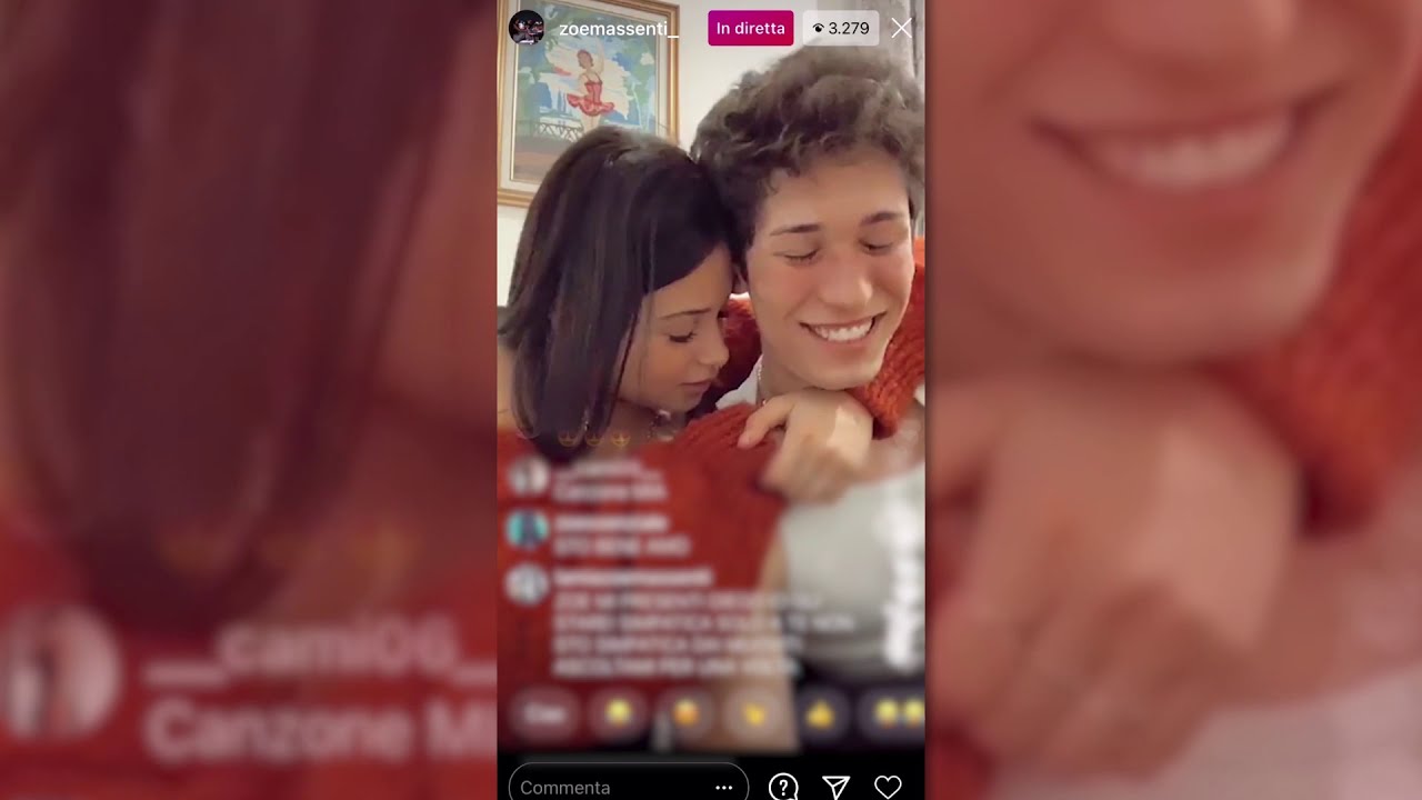 ZOE e DIEGO in DIRETTA INSTAGRAM 