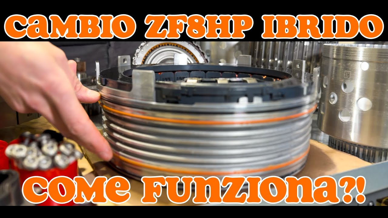 ZF 8HP75HZ IBRIDO, UN MOTORE ELETTRICO NEL CAMBIO AUTOMATICO, COME FUNZIONA?