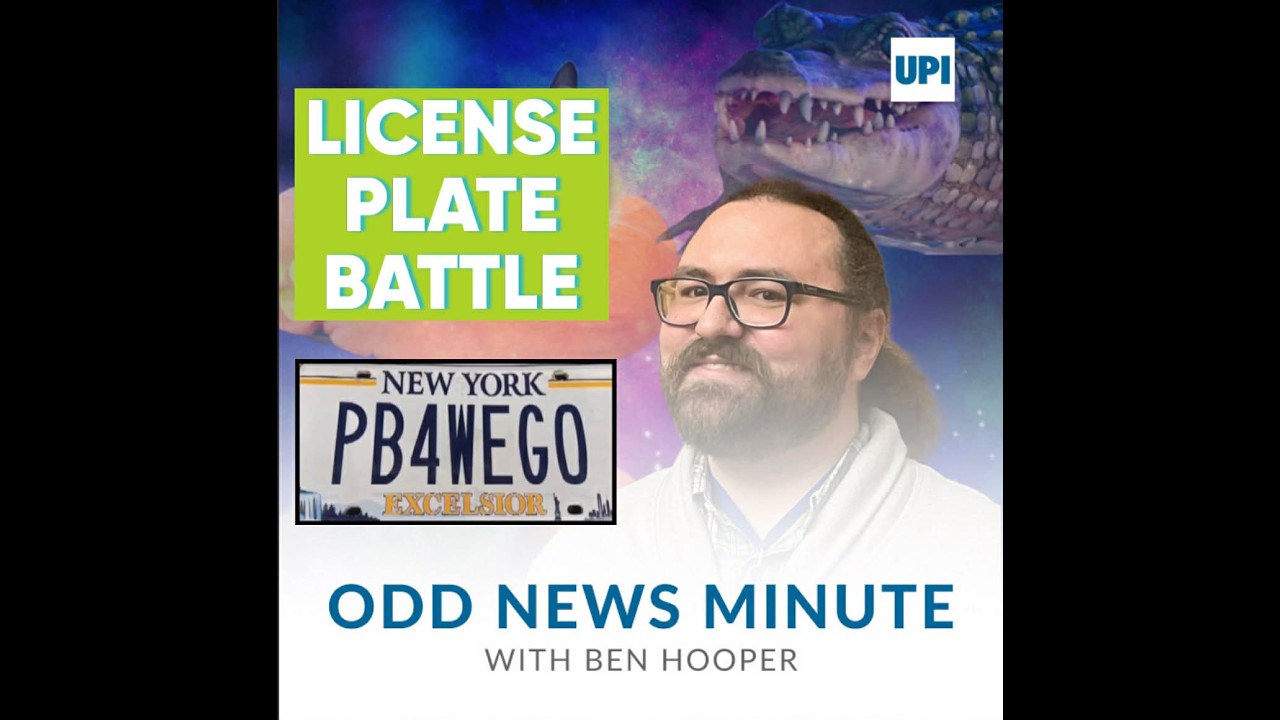 'Pee Before We Go' license plate, Las Vegas toucan found