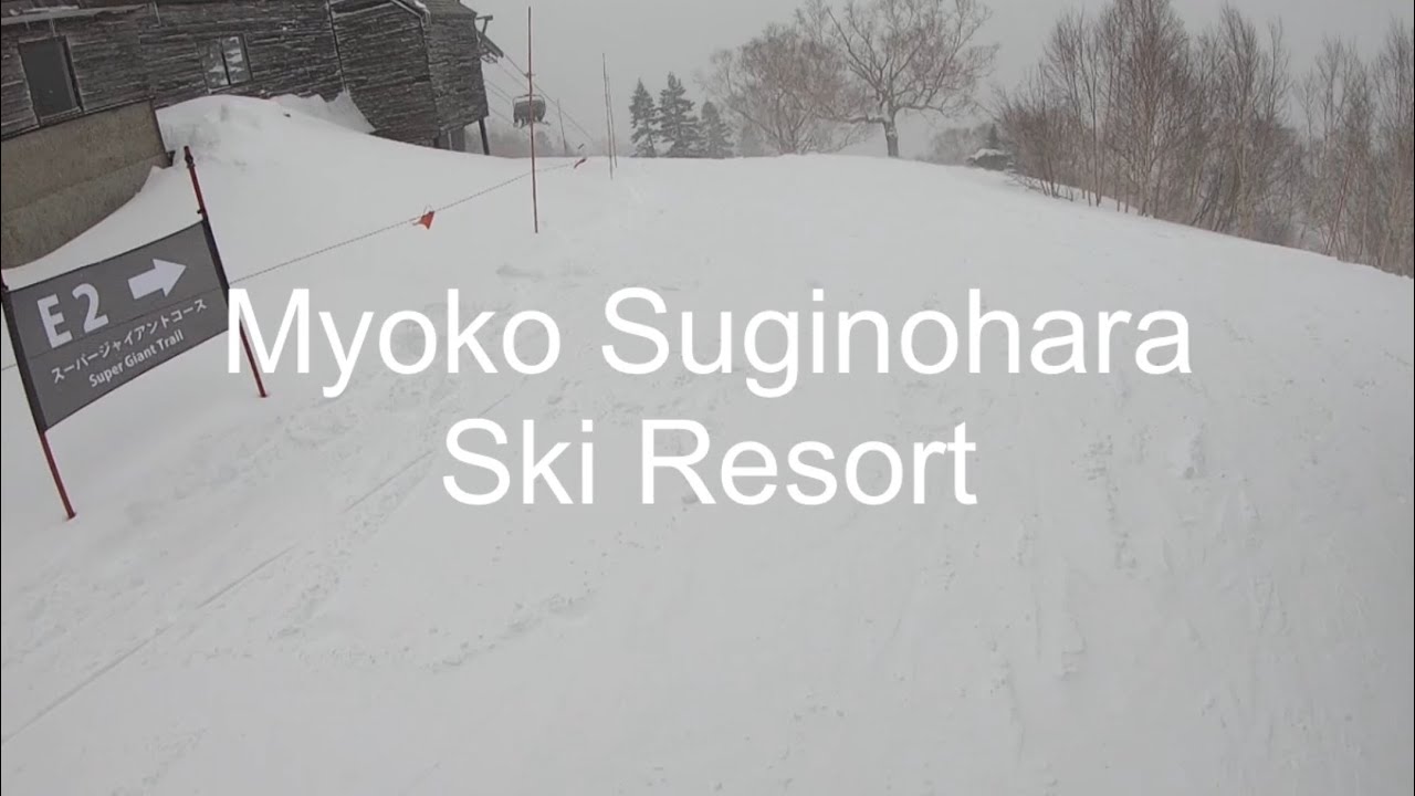 Ski Resort Review The longest Ski run in Japan 8.5km