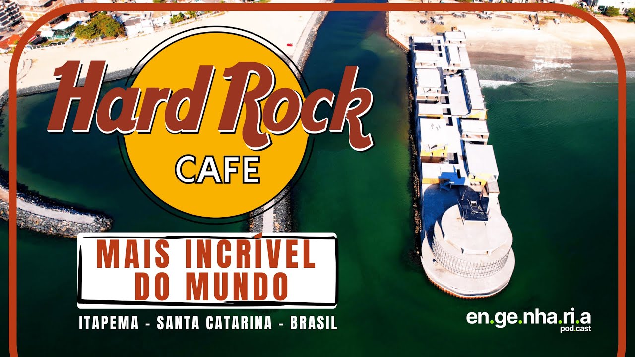 Como é o Hard Rock Café sobre o Mar? Visitamos o Hard Rock Café Mais Incrível do mundo #hardrockcafe