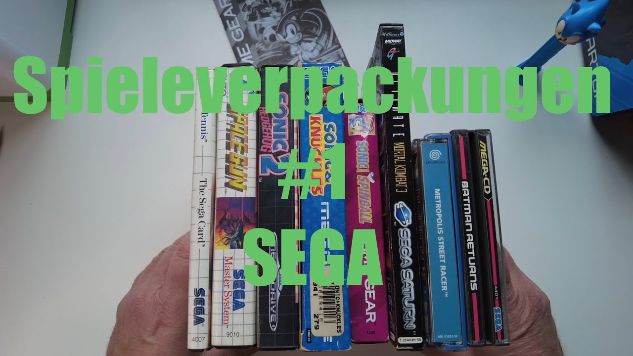 Spieleverpackungen #1 SEGA
