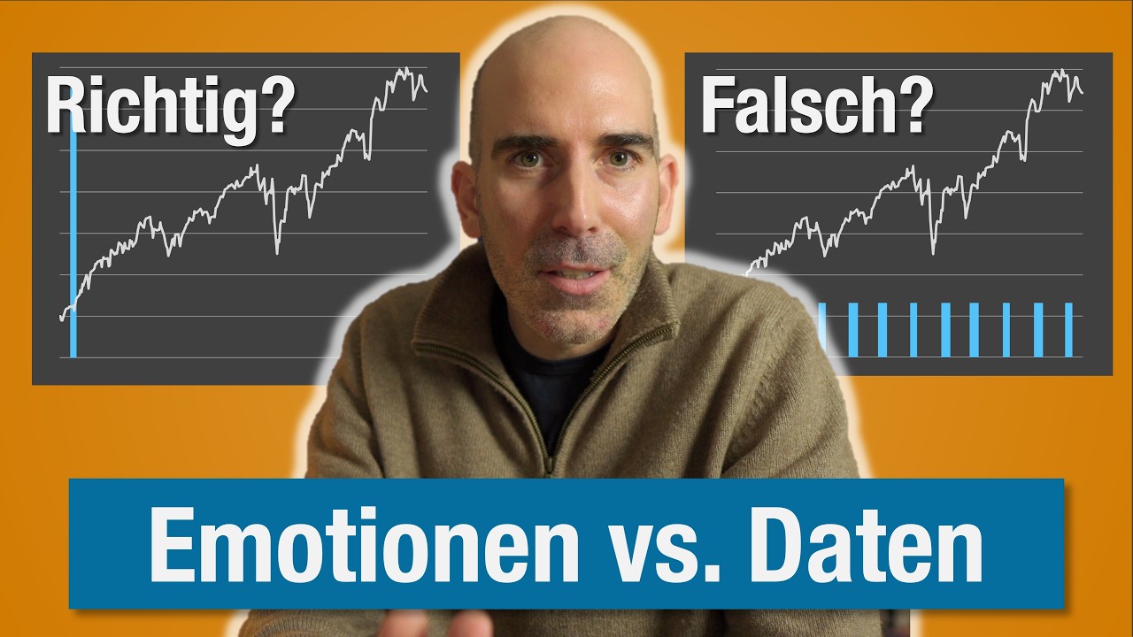 Alles auf einmal oder lieber per Sparplan bei großen Beträgen? Rational vs. emotional