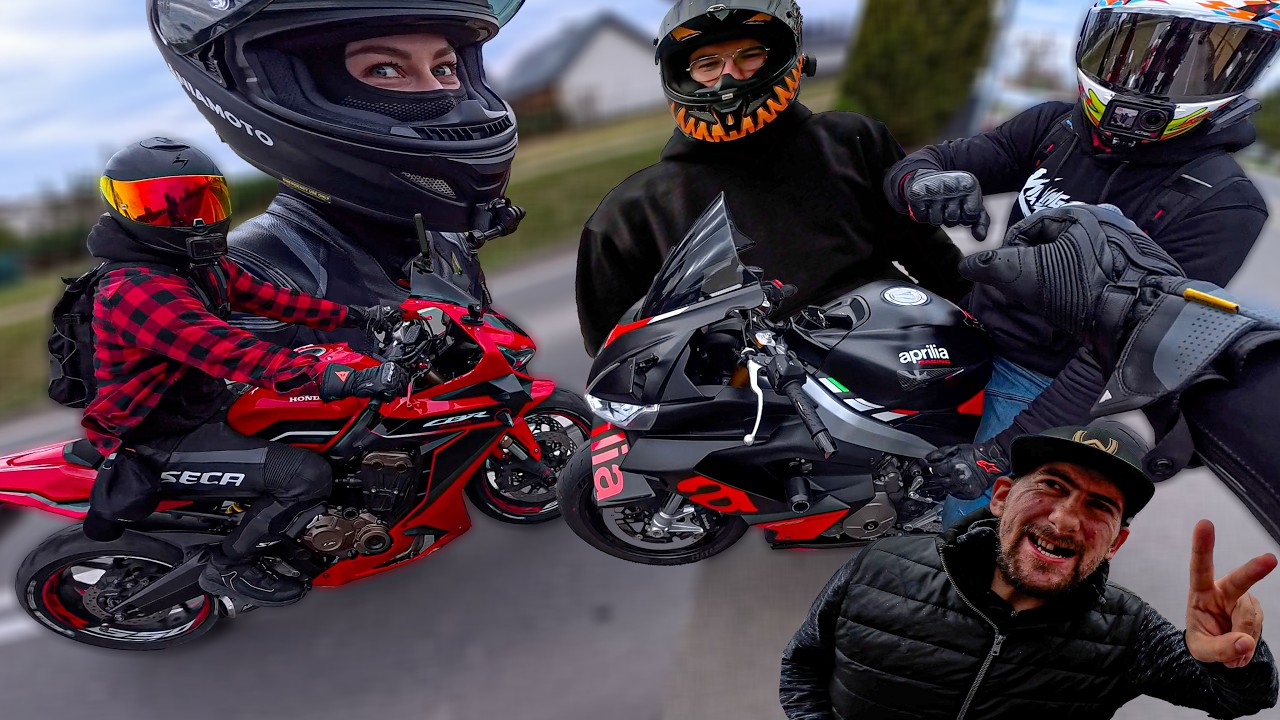 SZALONA MOTOCYKLOWA ZABAWA! NOWE TWARZE I NOWE MASZYNY!