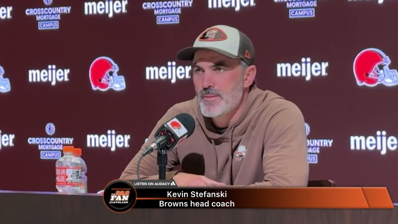 Browns head coach Kevin Stefanski announces QB change to Dillon Gabriel