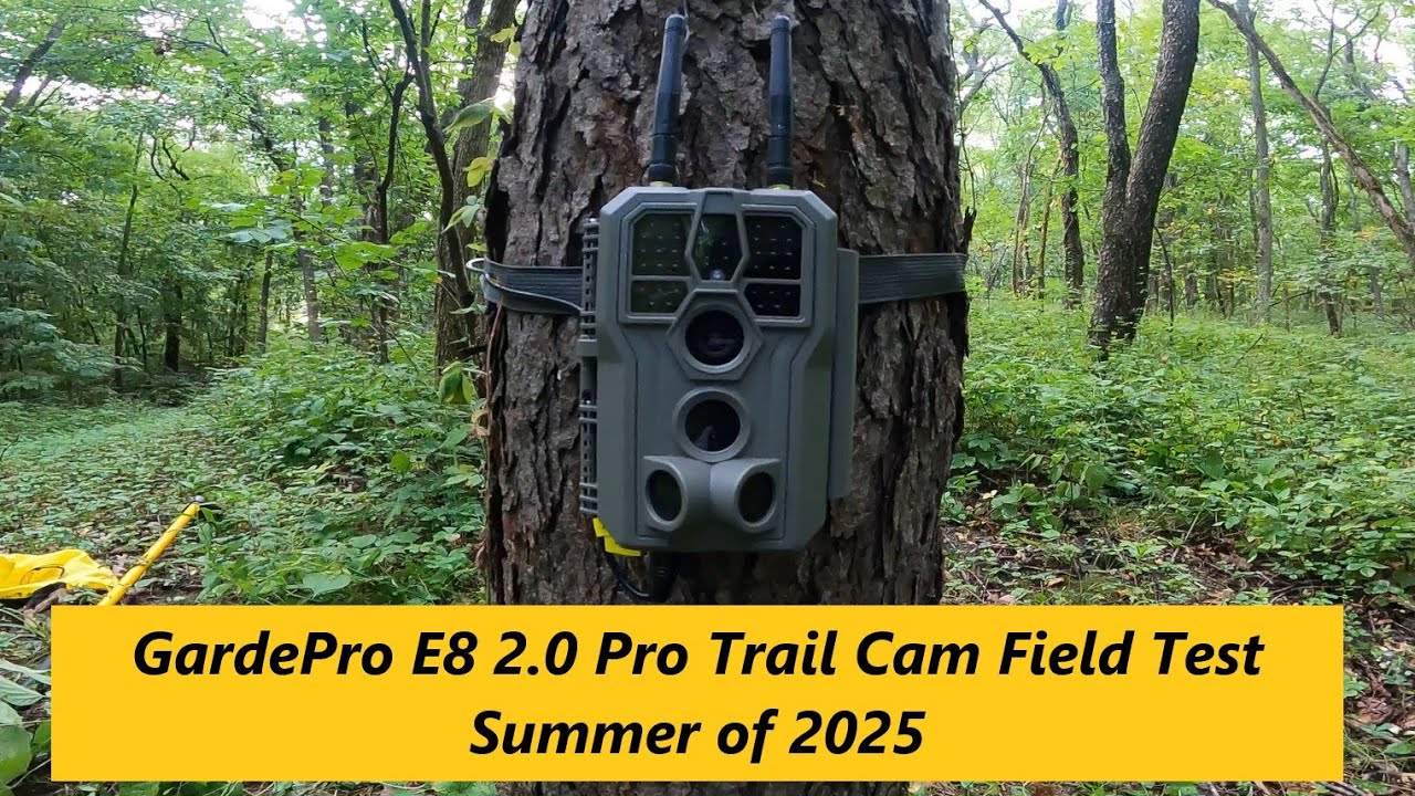 GardePro E8 2.0 Pro Field Test, 8/23/2025 to 8/30/2025 #gardepro