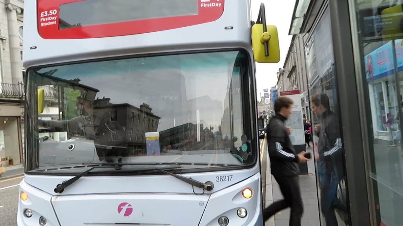 Bus Under Attack False Alarm Aberdeen Scotland - 2018