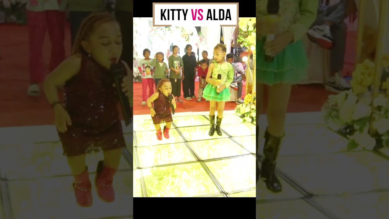 ALDA VS KITTY LAGI TEMAN😍😍 #alinkmusik #alinkstudio #lagubugis #electone #sella #bugis