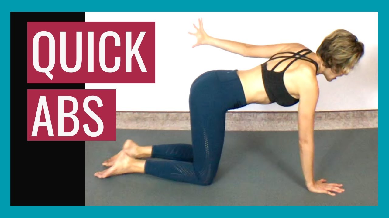 BEST Crunchless Core Exercises for Strong, Flat Abs | Core Quickies, Day 6